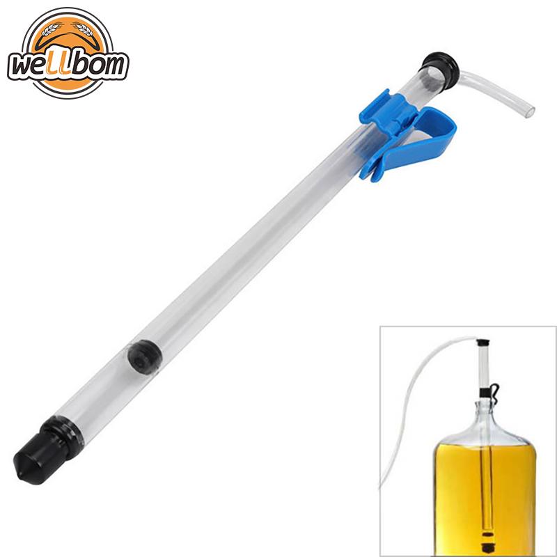 Auto siphon Racking Cane for Beer Wine Bucket Carboy Bottle & Racking Cane clamp New update,wellbom.com