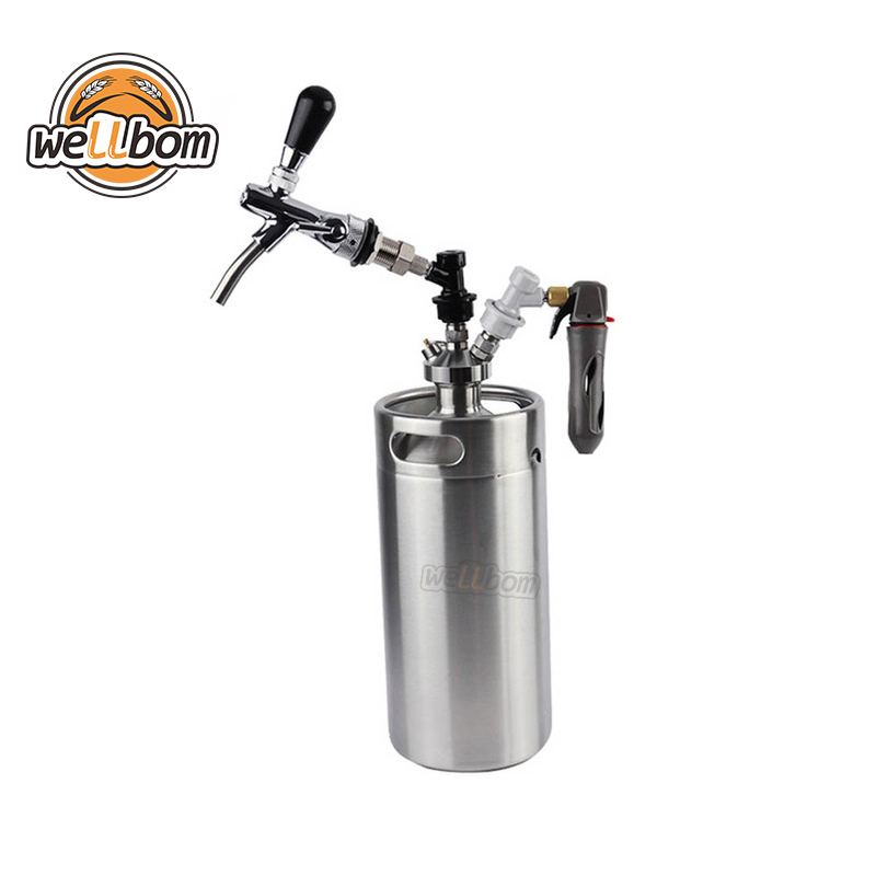 Homebrew Keg System Kit for Home Brew Beer with Beer tap Dispensor ...